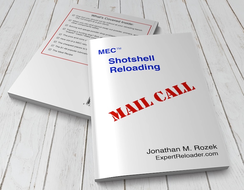 MEC Shotshell Reloading Mail Call — book cover